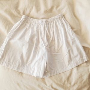 Faithful the brand white shorts Sereno shorts plain white